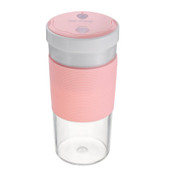 Bakeey 300ML Portable Blender  Personal Mini Size Blender USB Rechargeable Juicer Cup 22000Rpm - Pink