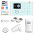 Tuya WiFi Alarm System Security Kit Wireless GSM Burglar Alarm Multifuctional Anti-theft Home Surveillace System Work with Alexa Google