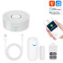 Tuya Home Anti-theft Alarm System Wireless WiFi Arming Disarming SOS Remote APP Control Powerful Horn Alarm for Precaution System Alarm Kit