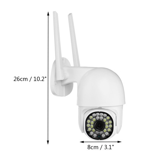 Bakeey 1080P HD Smart WiFi IP Camera Wireless Night Vision Two Way Voice Call Smart Camera Security Camera - AU Plug