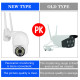 Bakeey 1080P HD Smart WiFi IP Camera Wireless Night Vision Two Way Voice Call Smart Camera Security Camera - AU Plug