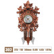 Wall Clocks Cuckoo Pendulum Watch Art Craft Home Decoration Hanging Wood Watches - 301