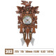 Wall Clocks Cuckoo Pendulum Watch Art Craft Home Decoration Hanging Wood Watches - 301