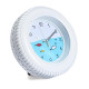 Retro Mediterranean Style Tire Alarm Clock Wall Clock Desktop For Home Decorative