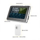 Tuya Smart WiFi Weather Station EU Plug Indoor Outdoor Thermometer Hygrometer with Color Display Screen APP Remote Control Alarm Clock Setting Humidity Temperature Sensor Device