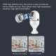 E27 Bulb WiFi Surveillance Camera Wireless Night Vision Auto Human Tracking Cam Home Panoramic Security Protection Monitor Camera