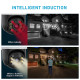 1080P PTZ Wifi IP Camera Outdoor Wireless PTZ Surveillance Security Video Cam Intelligent Two-Way Audio Night Vision Remote APP Monitoring Notifications Push Camera for Home Safety