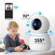 Surveillance Camera 1080P WIFI Camera Home Security Camera Indoor Camera WIFI Baby Monitor Audio Video APP Control