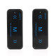 2Pcs V108 Mini Walkie Talkie Two-Way 400-470MHz FM Radio Ricetrasmittente + 2 Cuffie USB Carica