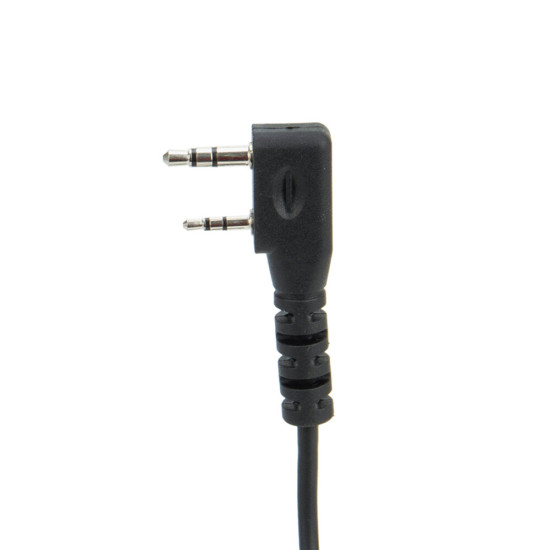 1M K type 2 Pin Speaker Mic Headset Earpiece Extension Cord Cable for BaoFeng UV-5R BF-888s Walkie Talkie Accessories