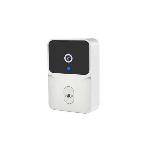 Wireless WiFi Doorbell Camera Waterproof 480P High-definition Video Doorbell Intelligent Outdoor Wireless Doorbell With Cam - Black