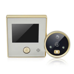 2.8Inch Digital Peephole Viewer Color Screen Smart Video Doorbell Door Camera with 160° Wide Angle Night Vision Motion Detection