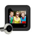 X5-B Anti-theft Visual Doorbell 2.4inch TFT Color Screen with 1MP Hiddens Camera for Home Security Safety - Black