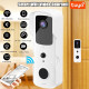 V30S Tuya WiFi Smart Video Doorbell Remote Phone Viewing Intercom IR Night Vision Wireless Home Monitoring Door Bell - Black