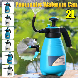 2L Portable Manual Pneumatic Watering Can Household Kettle Spray Garden Sprinkler - #5