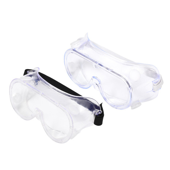 Safety Goggles Anti Fog Dust Splash-proof Glasses Lens Lab Work Eye Protection - Non-fog