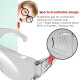 Children Adult Safety Goggles Anti Fog Dust Splash-proof Glasses Work Eye Protection - for Adults