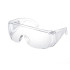 Safety Goggles Foldable Adjustable Anti-fog Anti-Sneeze Liquid Eye Protection Anti-Droplets Windproof Lab Glasses Clear Lens - B