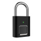 USB Rechargeable Mini Smart Padlock Fingerprint Lock for Anti-Theft Security Door Luggage Locker Small Box