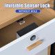 Invisible Sensor Lock EMID IC Card Drawer Digital Cabinet Intelligent Electronic Locks for Wardrobe Furniture Hardware