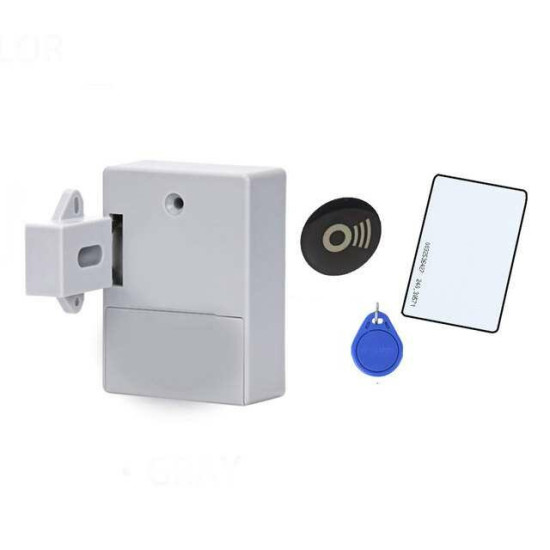 Invisible Sensor Lock EMID IC Card Drawer Digital Cabinet Intelligent Electronic Locks for Wardrobe Furniture Hardware