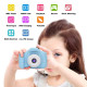 8M 1080P 4X Zoom Mini Digital Camera 2 inch Screen support 32GB TF Card for Kids Baby Cute Camcorder Video Chil - Pink