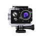 Outdoor WiFi Sports Camera Mini 4K 30M Waterproof HD Action Cam 1080P HD DV Video Recording for Dive Surfing Mountaineering Photography - Black