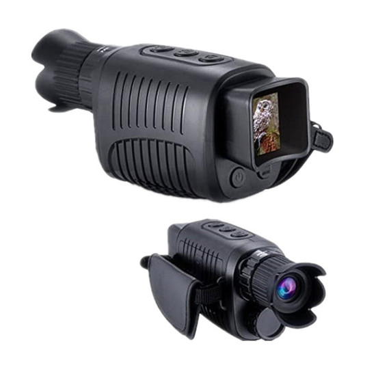 R7 1080P HD Monocular Infrared Night-Visions Device 5X Zoom Day Night Dual Use 7 Level Infrared Light IP54 Waterproof 800M Full Dark Viewing Distance Outdoor Hunting Night vision Monocular