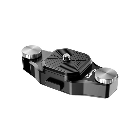 Ulanzi Claw Quick Release Plate Mini QR Plater with 1/4 Inch Screw 50kg Load Bearing for DSLR Camera - 2106