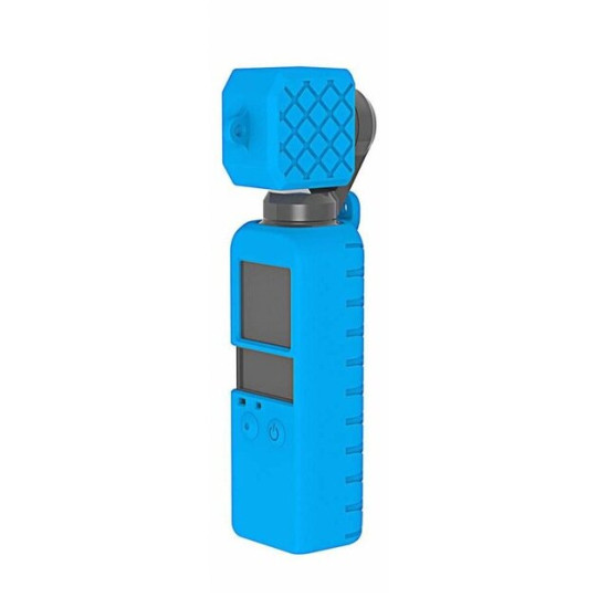 PULUZ PU374 Protector Silicone Cover Protective Case for DJI OSMO Pocket Sport Action Camera - Green