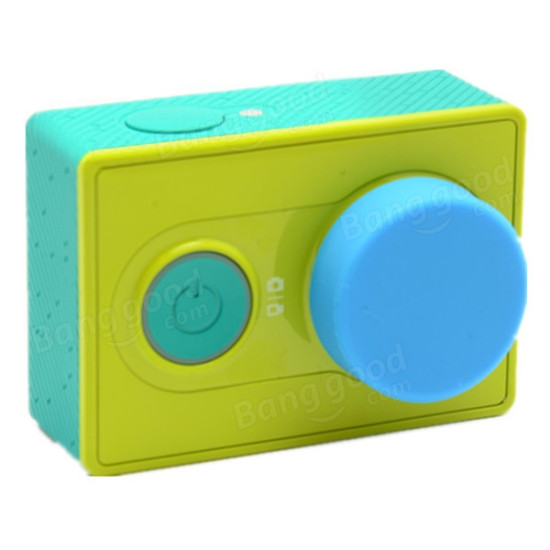 Sports Action Camera Lens Cover for Xiaomi Yi WIFI Action Camera - Green