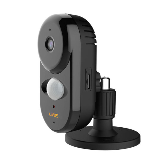 KiVOS KVA007 Mini Wifi Camera 720P HD 130° Wide View App Control IR Distance Wireless Alarm