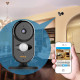 KiVOS KVA007 Mini Wifi Camera 720P HD 130° Wide View App Control IR Distance Wireless Alarm