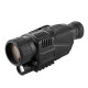 NVI-300 IR Infrared Digital Night Vision Wildlife Observe Hunting Telescope Range 200M Support Taking Photos Recording Replaying - Black