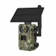 VESAFE H10 4MP 1440P 4G EU Outdoors Wildlife Camera 4W Solar Panel Charging PIR Sensing Motion Activated Trigger Waterproof Hunting Trail Camera 7800mAh Night Vision Cameras