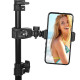 16cm 2700K-5500K Dimmable USB LED Ring Light Universal Phone Holder Adjustable Tripod Stand for Makeup Selfie Video Youtube Blog - Ring Light Tripod