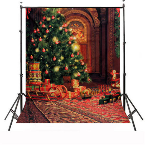 1.5X2.1m Christmas Theme Stereo Waterproof Studio Photography Backdrop Background 