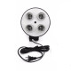 4 Socket E27 Video Shooting Light Lamp Bulb Head Holder - EU