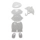 Lovely Clothes Metal Cutting Dies Stencil Scrapbook Card Album Paper Craft Decoration