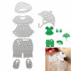 Lovely Clothes Metal Cutting Dies Stencil Scrapbook Card Album Paper Craft Decoration