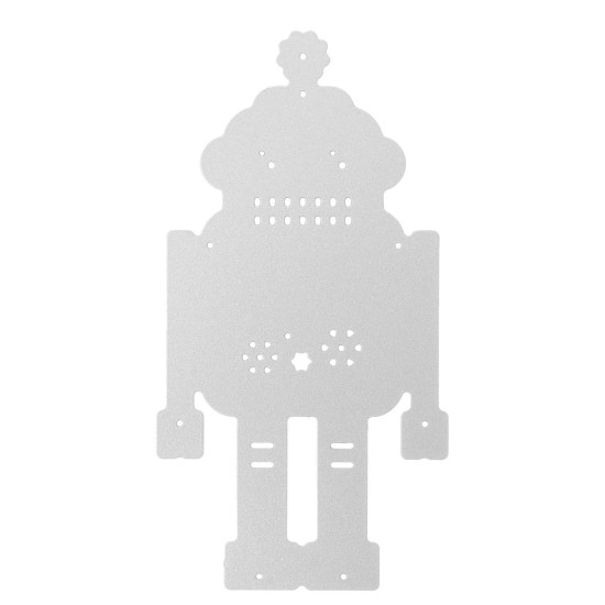 Robot Pattern DIY Cutting Scrapbook Card Photo Album Paper Embossing Craft Decoration