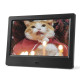 7 Inch 16:9 HD Digital Photo Frame Album Holder Stand Home Decor with Remote Control - White