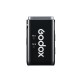 Godox WEC 1-to-1/1-to-2 2.4GHz Wireless Microphone 360° Omnidirectional Sound Pickup 3.0 Noise Cancelling Digital Display Audio Video Recording Lapel Mic for Live Broadcast Game - 1 To 1