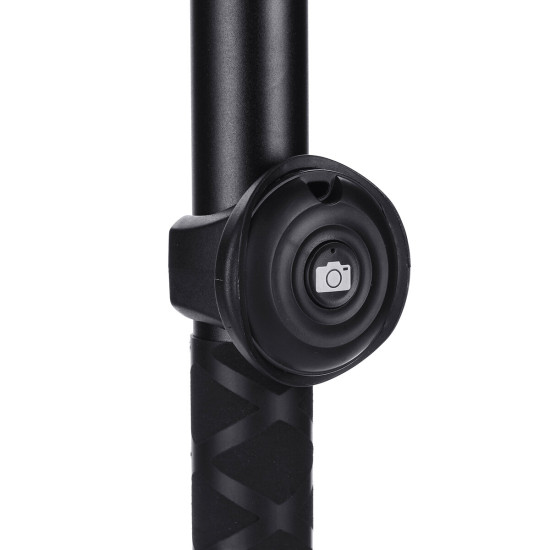 Glisteny New Detachable Aluminum Alloy Selfie Stick Hanheld Gimbals Supports for Go Pro and Mobile Phones