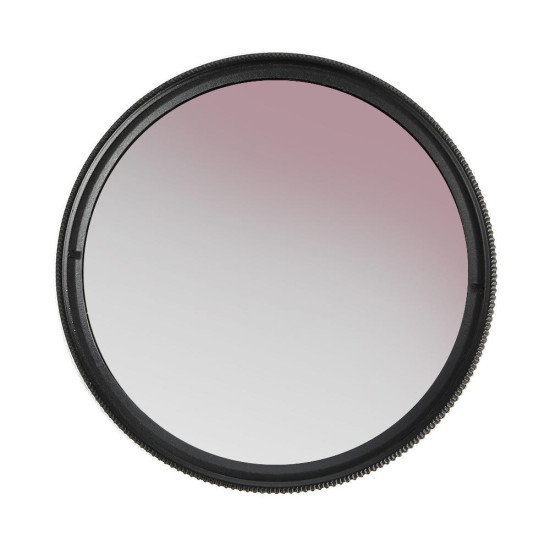 Grad Gradient Gray Lens Filter 49/52/55/58/62/67/72/77mm for Canon for Nikon DSLR Camera - 62mm