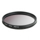 Grad Gradient Gray Lens Filter 49/52/55/58/62/67/72/77mm for Canon for Nikon DSLR Camera - 62mm