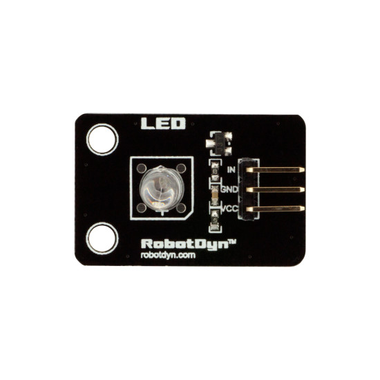 Robotdyn Color LED Module 3.3V/5V 5 Colors Optional Board - Green