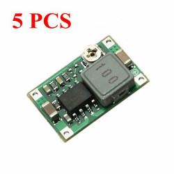 5Pcs Mini DC Adjustable Power Supply Buck Module Step Down Module