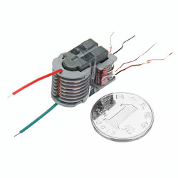 3pcs 15KV High Frequency High Voltage Transformer High Voltage Coil Boost Inverter Plasma Boosting Coil