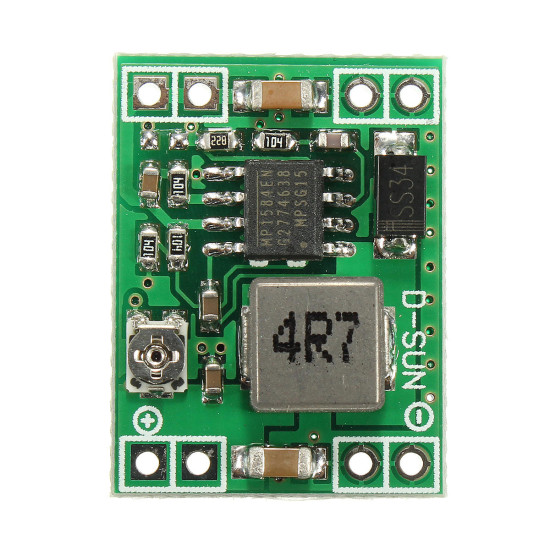 5pcs Mini MP1584EN DC-DC BUCK Adjustable Step Down Module 4.5V-28V Input 0.8V-20V Output